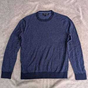 Banana Republic Mens Crew Neck Sweater in Navy, Size Small